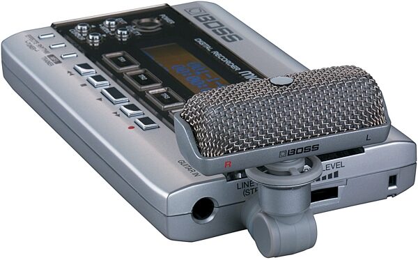 open zoom image for Boss BA-CS10 Stereo Microphone for Micro BR, In Use 1