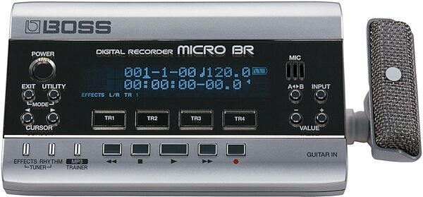 open zoom image for Boss BA-CS10 Stereo Microphone for Micro BR, In Use 2