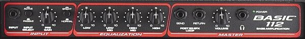 open zoom image for Peavey BASIC 112 Bass Combo Amplifier (50 Watts, 1x12 in.), Front Panel