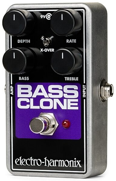 open zoom image for Electro-Harmonix Bass Clone Chorus Pedal, New, Main