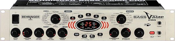 open zoom image for Behringer BASS V-AMP Pro Rackmount Bass Amplifier Modeler, Main