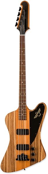 open zoom image for Gibson Thunderbird Electric Bass with Zebra Wood Wings (with Case), Main