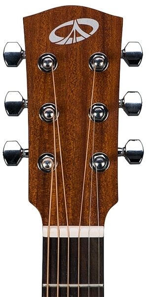 open zoom image for Bedell BDD-18-M Discovery Acoustic Guitar with Gig Bag, Headstock
