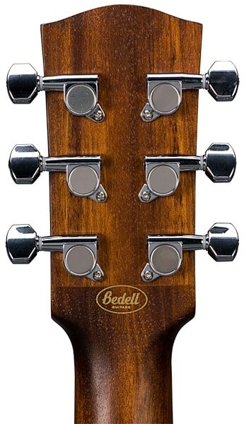 open zoom image for Bedell BDM-18-M Discovery Orchestra Acoustic Guitar with Gig Bag, Headstock Back