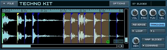 open zoom image for Native Instruments Intakt Software Sampler (Macintosh and Windows), Beat Machine
