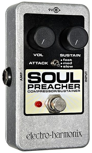 open zoom image for Electro-Harmonix Nano Soul Preacher Compressor Pedal, Main