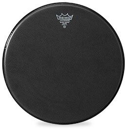 open zoom image for Remo Black Suede Snare Side Drumhead, Main