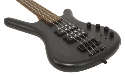 open zoom image for Warwick Corvette Double Buck Electric Bass (with Gig Bag), Black Body