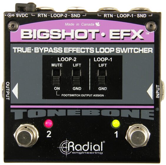 open zoom image for Radial Big Shot EFX Effects Loop Selector Pedal, New, Main