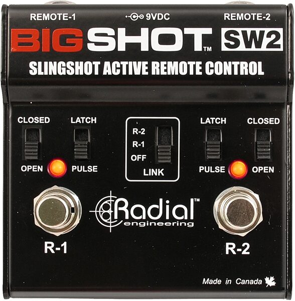 open zoom image for Radial BigShot SW2 Slingshot Remote Control Pedal, Main