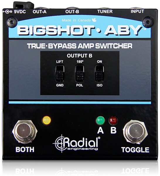 open zoom image for Radial BigShot ABY True Bypass Amp Switcher, New, Main