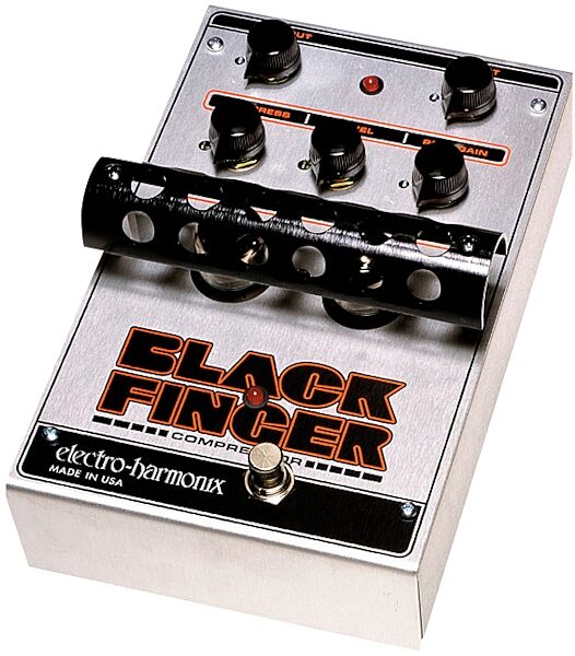 open zoom image for Electro-Harmonix Black Finger Tube Compressor Pedal, Main