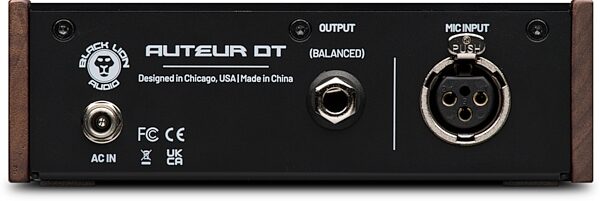 open zoom image for Black Lion Audio Auteur DT Desktop Microphone Preamplifier, New, Action Position Back