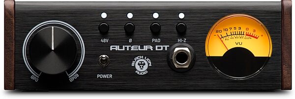open zoom image for Black Lion Audio Auteur DT Desktop Microphone Preamplifier, New, Action Position Back