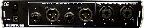 open zoom image for PreSonus BlueTube DP Stereo Tube Microphone Preamp, Rear