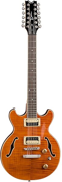 open zoom image for Dean Boca 12-String Electric Guitar, Transparent Amber Burst