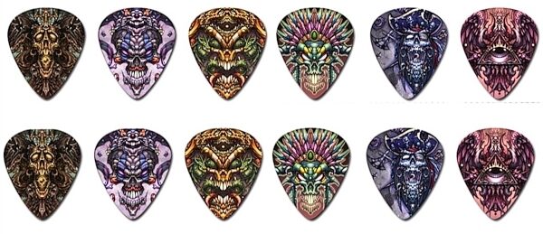 open zoom image for Clayton Bolt Guitar Picks (12-Pack), Main