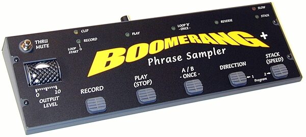 open zoom image for Boomerang Plus Phrase Sampler and Loop Recorder, Main