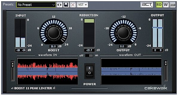 open zoom image for Cakewalk Software Guitar Tracks Pro (Windows), Screenshot - Boost 11