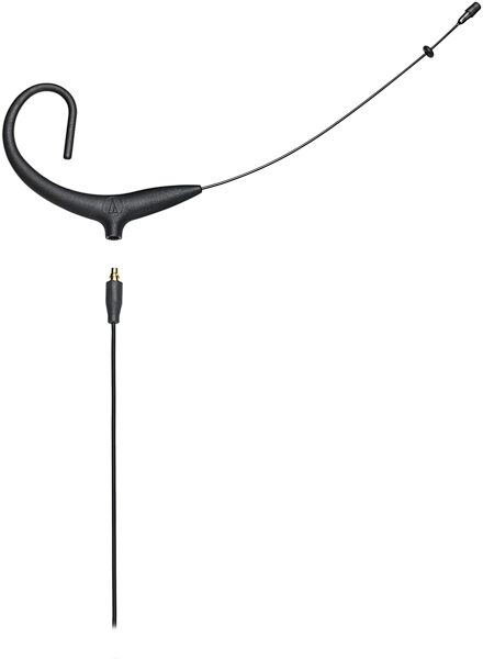 open zoom image for Audio-Technica BP892x-cLM3 Omnidirectional Condenser Headworn Microphone, Black, Action Position Back