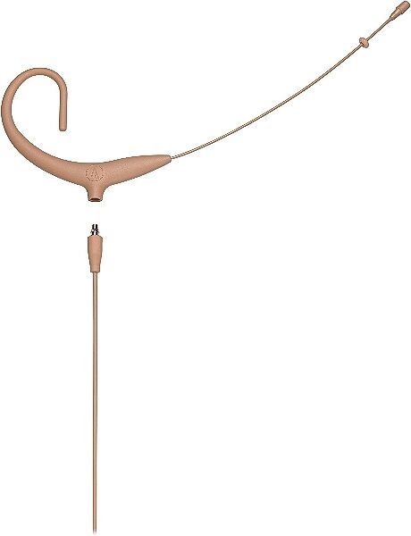 open zoom image for Audio-Technica BP892x Omnidirectional Condenser Headworn Microphone (with AT8545 Power Module), Beige, BP892x-TH, Beige