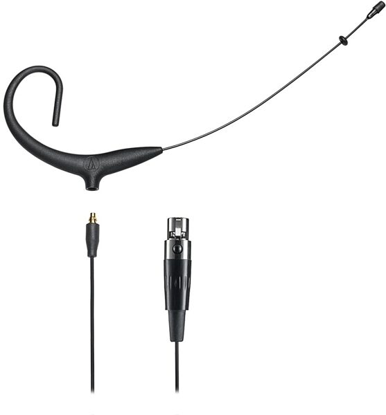 open zoom image for Audio-Technica BP892x-cT4 Omnidirectional Condenser Headworn Microphone, Black, Main