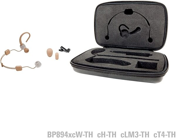 open zoom image for Audio-Technica BP894x-cLM3 Cardioid Condenser Headworn Microphone, Beige, BP894xcLM3-TH, Open Box (Very Good), Action Position Back