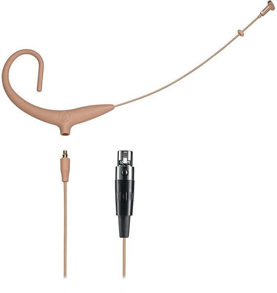 open zoom image for Audio-Technica BP894x-cT4 Cardioid Condenser Headworn Microphone, Beige, Open Box (Very Good), Main