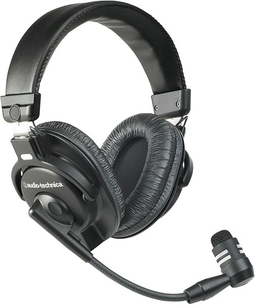 open zoom image for Audio-Technica BPHS1-XF4 Broadcast Stereo Headset with Dynamic Microphone and 4-pin XLRF-Type Connector, New, Action Position Back