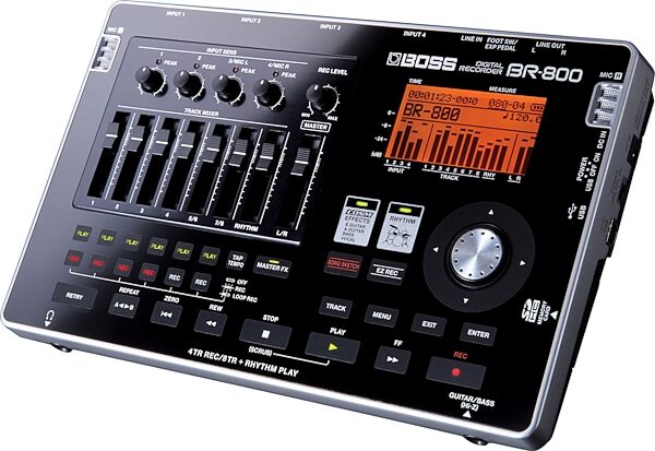 open zoom image for Boss BR-800 Multitrack Digital Recorder, Angle