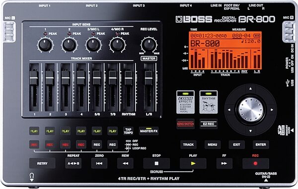 open zoom image for Boss BR-800 Multitrack Digital Recorder, Main