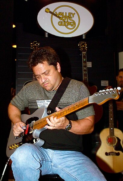 open zoom image for Valley Arts Brent Mason Signature Model Electric Guitar, Brent at NAMM