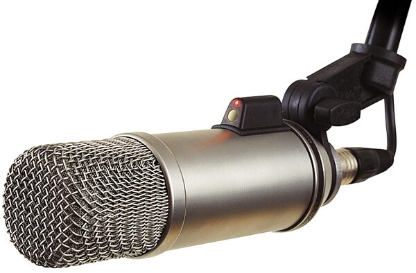open zoom image for Rode Broadcaster Condenser Microphone, With On-Air Indicator, Side
