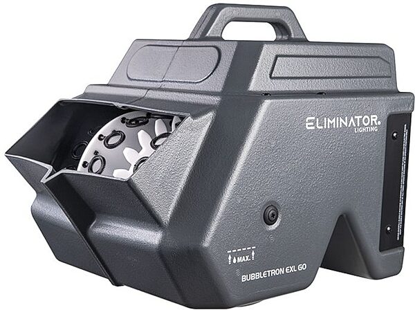 open zoom image for Eliminator Lighting Bubbletron EXL Go Battery-Powered Bubble Machine, New, Main