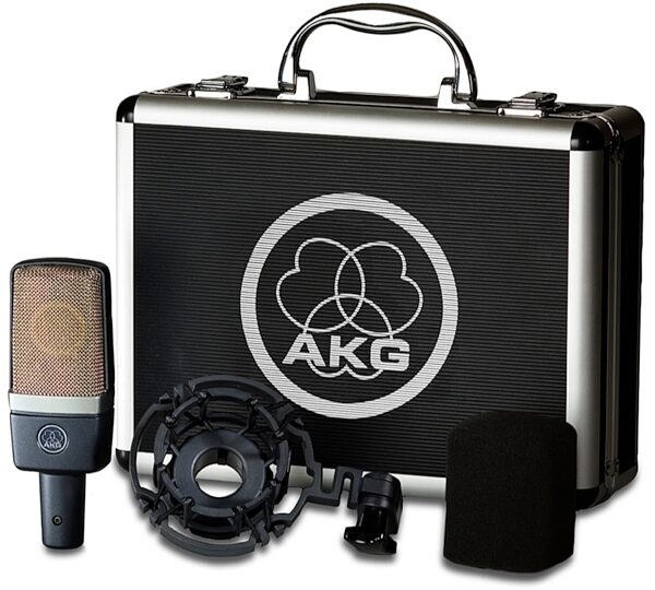 open zoom image for AKG C214 Large-Diaphragm Condenser Microphone, Single Microphone, Package