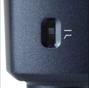 open zoom image for AKG C214 Large-Diaphragm Condenser Microphone, Single Microphone, Detail: Bass Cut Selector