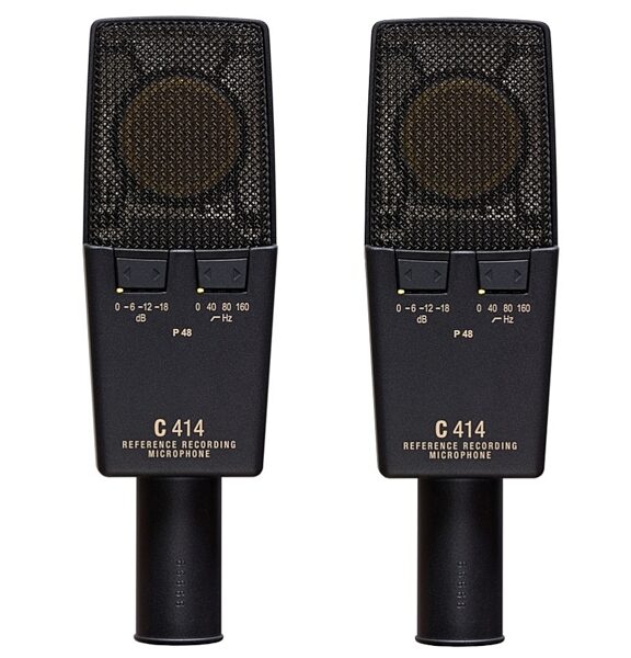 open zoom image for AKG C 414 XL II ST Large-Diaphragm 9-Pattern Condenser Microphones, Stereo Matched Pair, New, Back