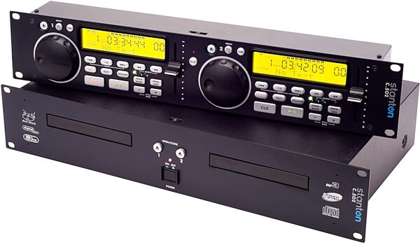 open zoom image for Stanton C502 Dual CD/MP3 Player, Angle