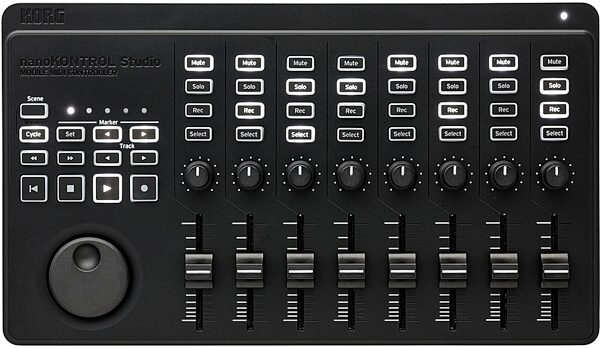 open zoom image for Korg nanoKONTROL Studio MIDI Controller, New, Main