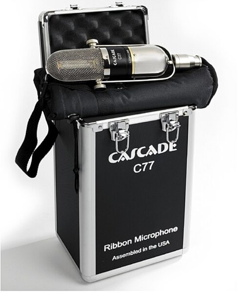 open zoom image for Cascade Microphones C77 Short Ribbon Microphone, Package