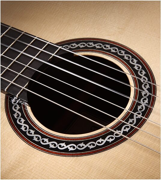 open zoom image for Cordoba Luthier C9 SP Classical Acoustic Guitar with Case, Rosette