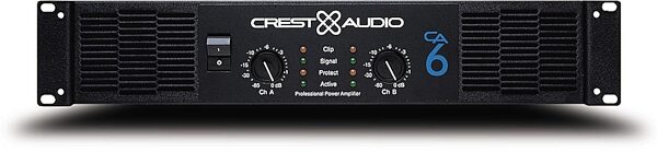 open zoom image for Crest Audio CA6 Stereo Power Amplifier (600 Watts), Main