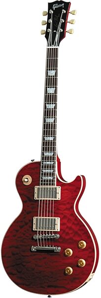 open zoom image for Gibson Custom Shop Class 5 Les Paul Electric Guitar (With Case), Cranberry