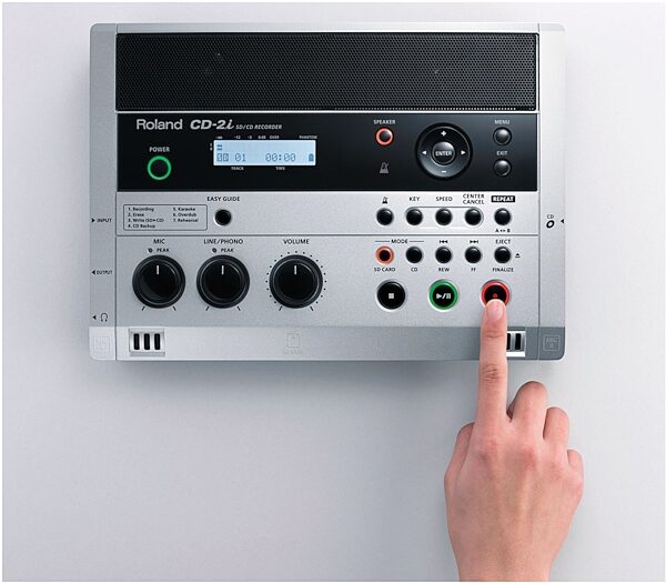 open zoom image for Roland CD-2i SD and CD Recorder, Glam View 2