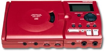 open zoom image for TASCAM CDGT1 Portable CD Guitar Trainer, Main