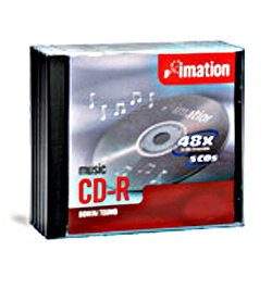 open zoom image for Imation 48X 80-Minute CD-R Audio, Main