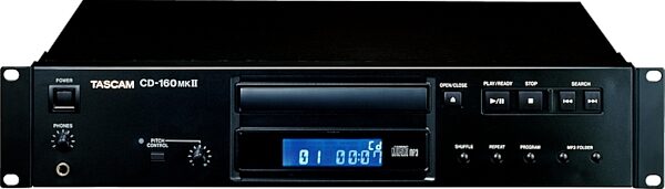open zoom image for TASCAM CD160MKII Rackmount CD Player, Main