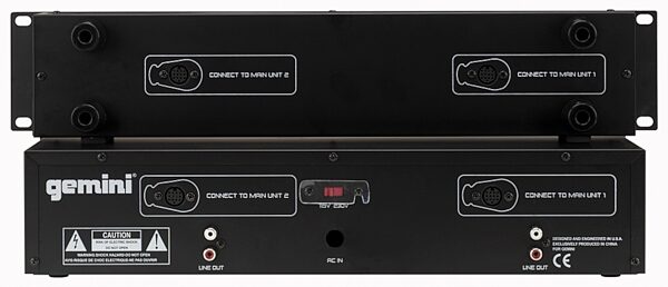 open zoom image for Gemini CD200 Dual CD Player with Jog Wheel, Back with top