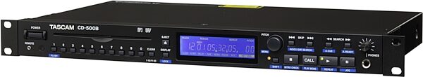 open zoom image for TASCAM CD-500B CD Player with Balanced Output, Right