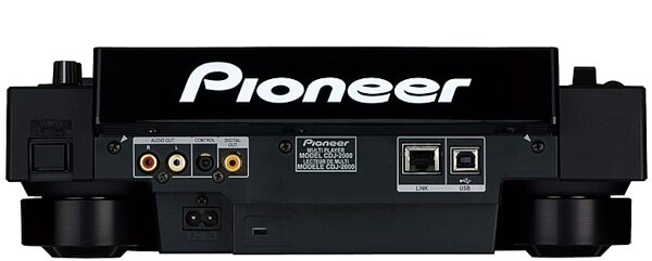 open zoom image for Pioneer CDJ-2000 Professional CD/MP3 Player, Rear